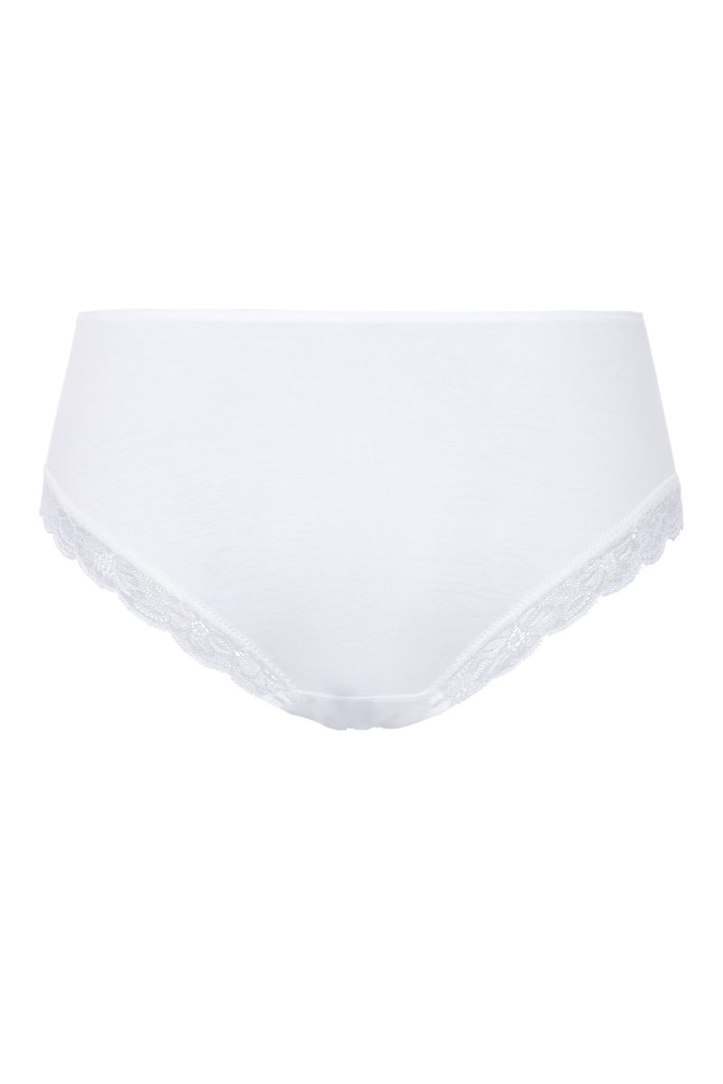 Hanro, Majtki,Cotton Lace, 072437, 0101, biały