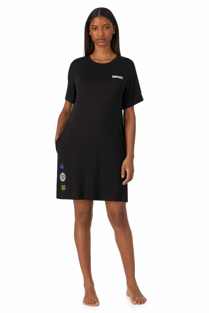 Koszula nocna DKNY, YI30051, 0019 black