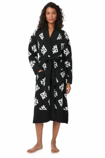 Szlafrok długi, DKNY, YI10079, 002