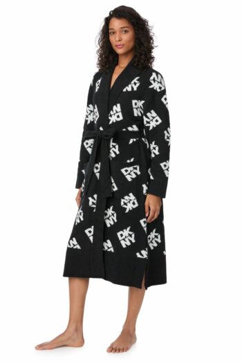 Szlafrok długi, DKNY, YI10079, 002