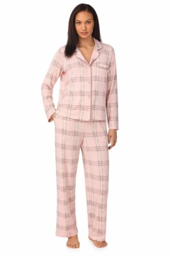 Piżama damska rozpinana, DKNY, YI80063, 972