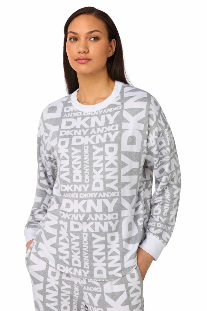 Piżama damska, DKNY, YI90063, 069,