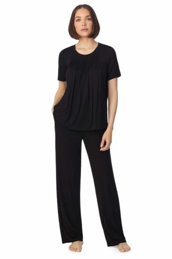 DKNY, PIŻAMA, YI90120,001, BLACK