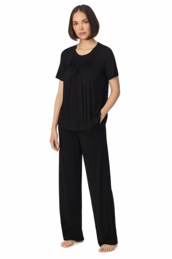 DKNY, PIŻAMA, YI90120,001, BLACK