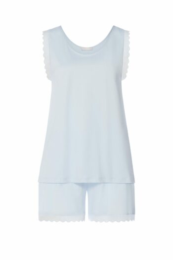 Hanro, Inaya, Pizama, 074738, 2244, watery blue